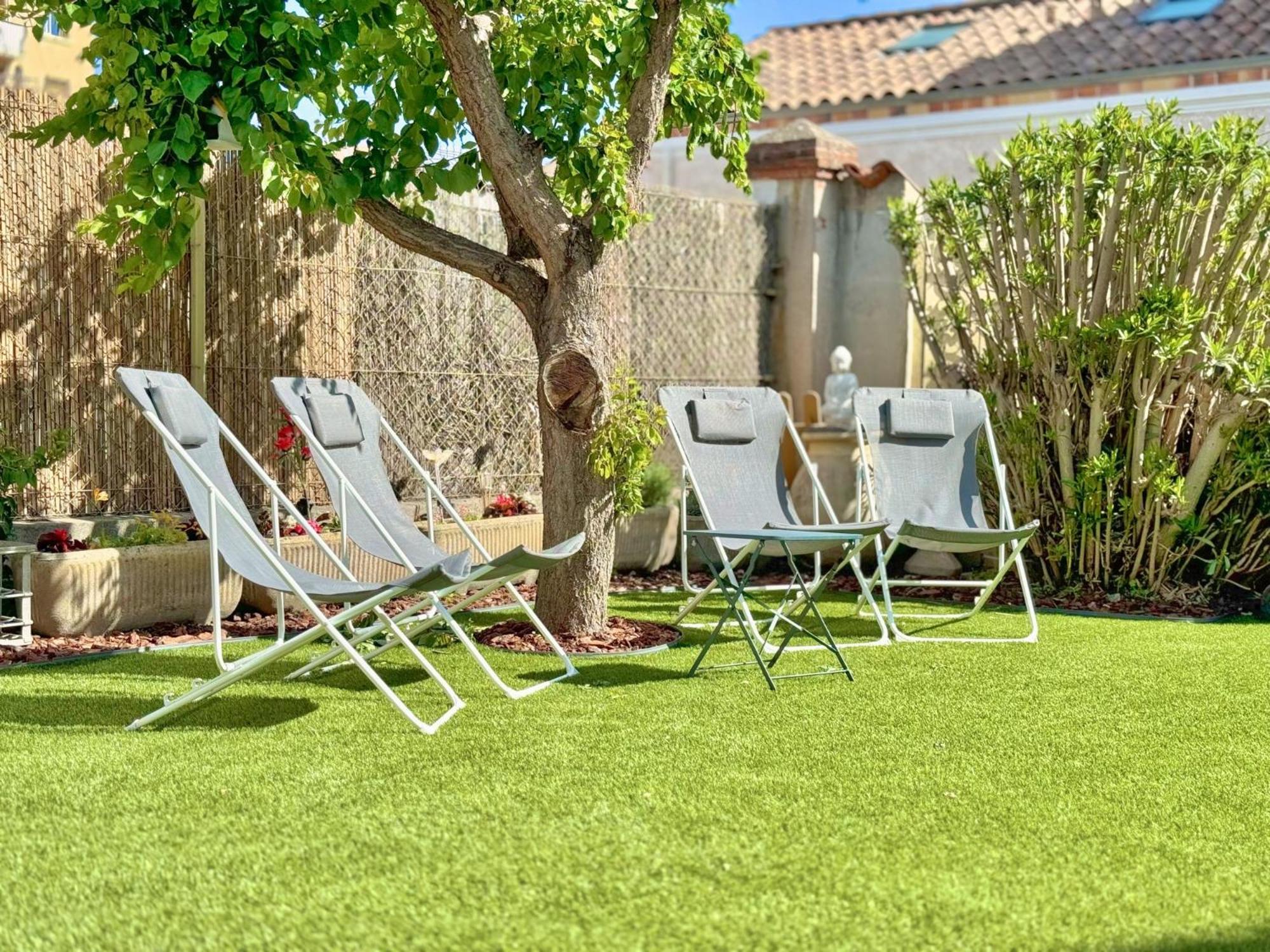 Maison Confort & Silence, Jardin & Barbecue Marsilya Dış mekan fotoğraf